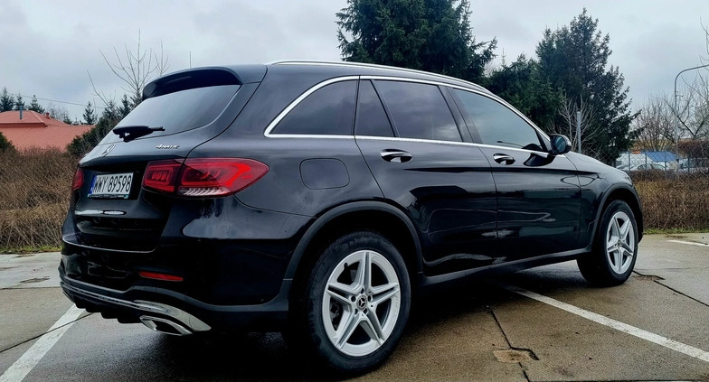 Mercedes-Benz GLC cena 184900 przebieg: 55100, rok produkcji 2021 z Wyszków małe 172
